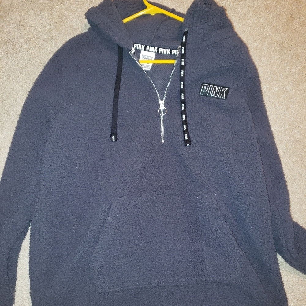 VS PINK Sherpa pullover